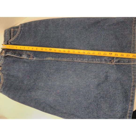 Vintage Brittania Denim Jean Skirt Sz 9/10 (28x28) - Picture 4 of 4